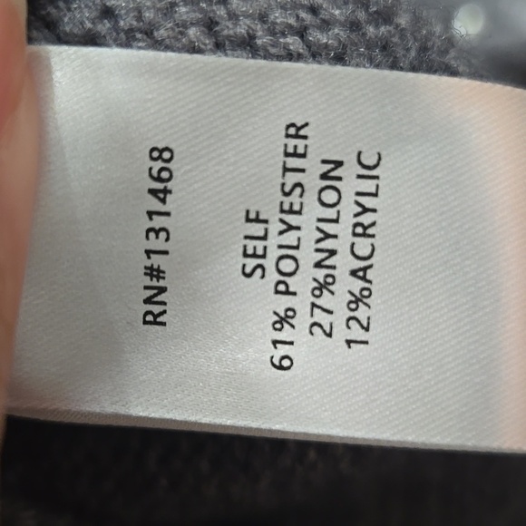 VICI-Pearl Embellished In Grey Sweater-Size Large - Picture 13 of 17